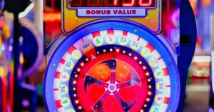 casino wheel with casino bonus
